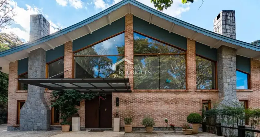 Casa com 7 suítes, 770 m² - pedra do fogo - campos do jordão/sp.