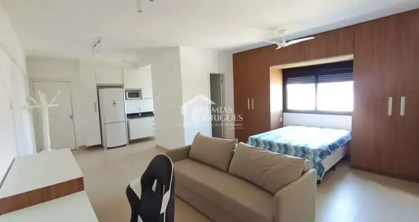 Flat para locação, 55 m² no condomínio residencial lofts arts design em taubaté/sp.