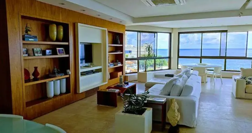 Apartamento a venda no Rio Vermelho 320 m ,4 suítes, vista mar - Salvador