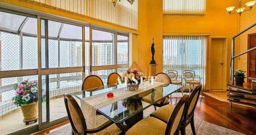 Apartamento duplex com 4 dormitórios à venda, 204 m² por r$ 1.600.000,00 - vila santo estevão - são paulo/sp