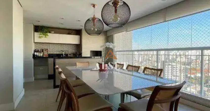Apartamento com 3 dormitórios à venda, 180 m² por r$ 3.300.000,00 - mooca - são paulo/sp