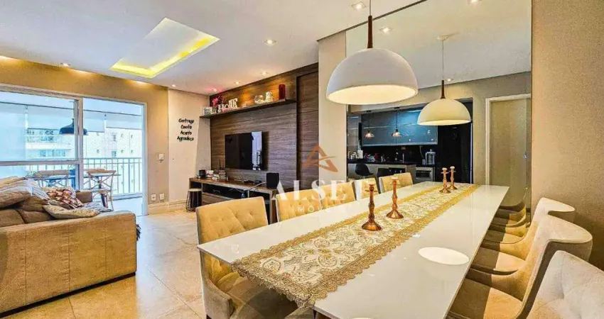 Apartamento com 2 dormitórios à venda, 92 m² por R$ 1.250.000,00 - Anália Franco - São Paulo/SP