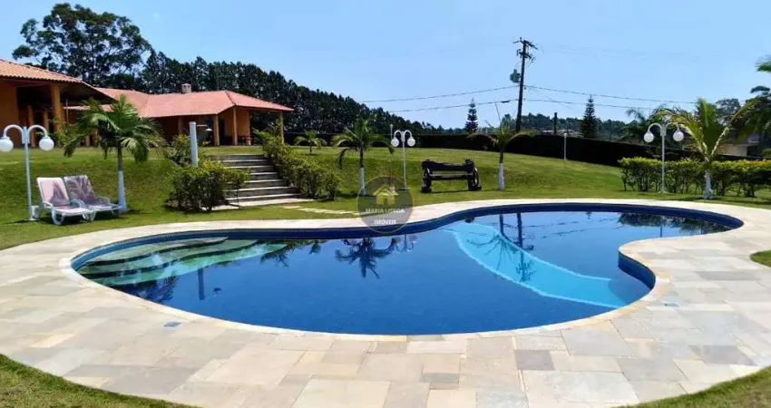 Chácara em condomínio com 7 quartos, porta do sol, mairinque - r$ 10 mi, cod: ch0317