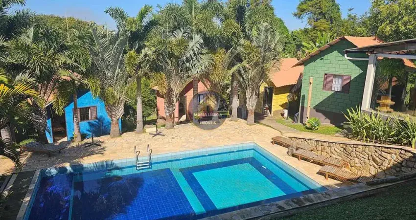 Chácara em condomínio com 2 quartos, porta do sol, mairinque - r$ 4.2 mi, cod: ch0336