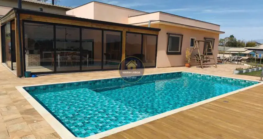 Chácara em condomínio com 3 quartos, moreiras, mairinque - r$ 1.3 mi, cod: ch0449