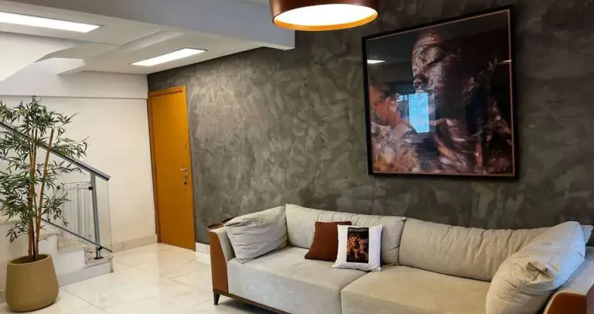 Cobertura para alugar, no condomínio san maarten, em belo horizonte, buritis, com 3 quartos, 190m²