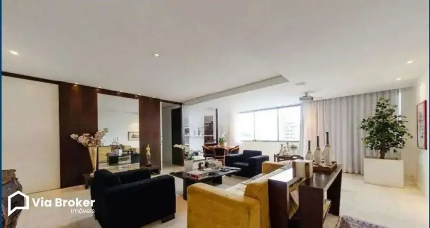Apartamento para alugar, no condomínio sena bela, em belo horizonte, belvedere, com 4 quartos, 176m²