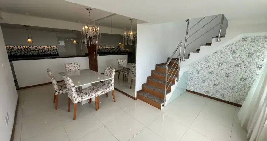 Cobertura  a venda em patamares com 3 quartos reformada no salvador clube