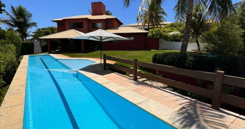 Casa a venda no cond praia dos lagos com 4 suites mobiliada e pé na areia
