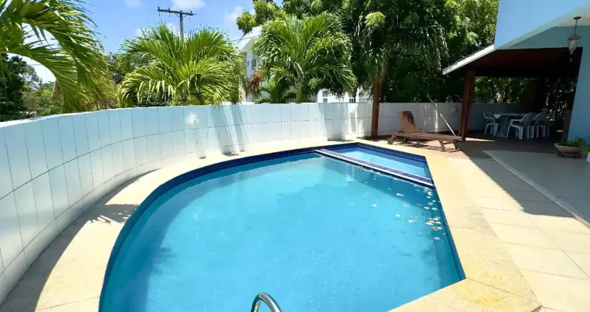Casa a venda em lauro de freitas com 5 quartos piscina área gourmet no vilas do bosque