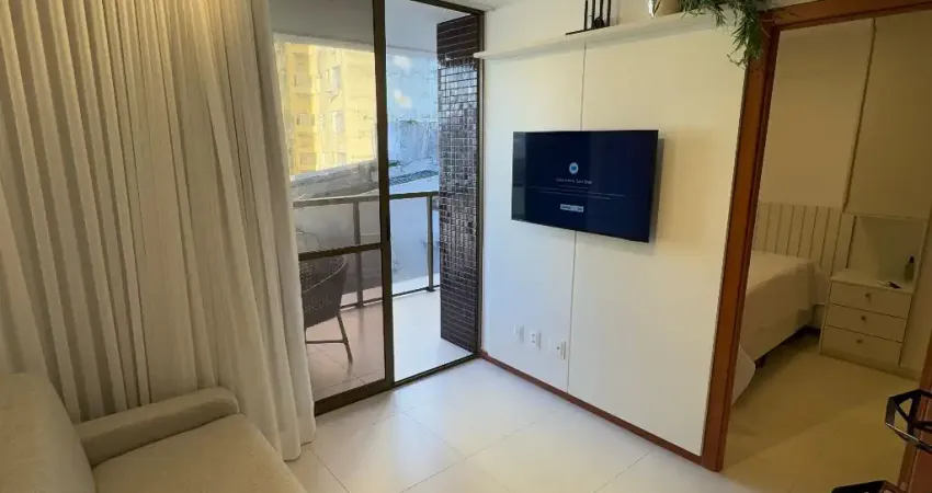 Apartamento a venda na graça quarto e sala mobiliado e reformado no graça prime