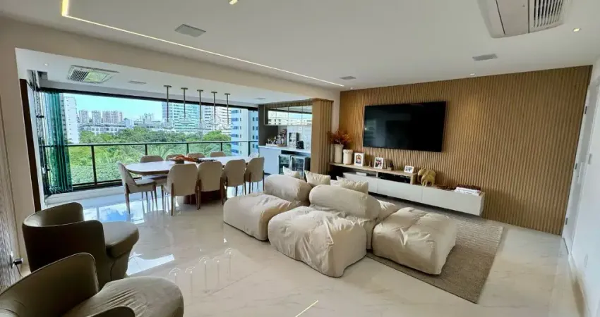 Apartamento a venda em alphaville 1 com 3 suites varanda gourmet no haus residence
