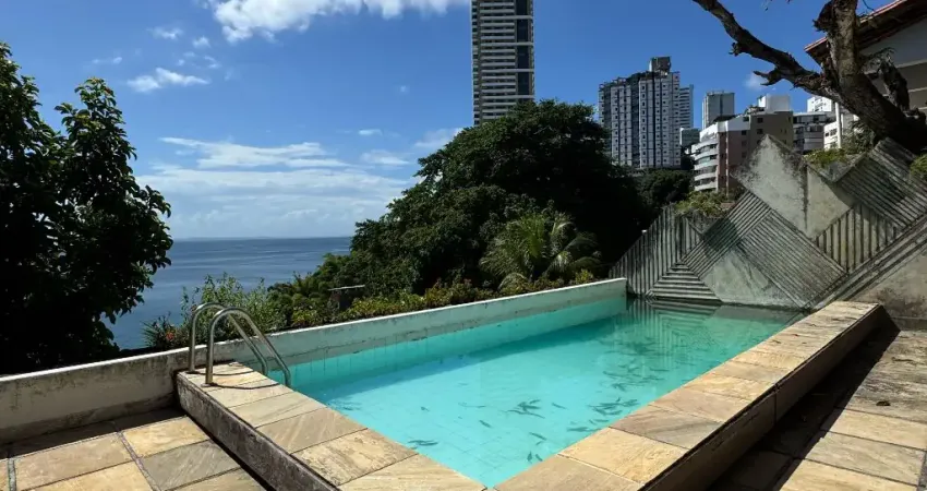 Casa a venda na ladeira da barra com 4 suites piscina e vista mar