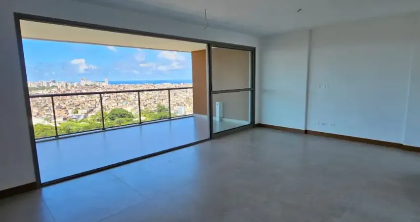 Apartamento a venda no cedro horto florestal com 3 suites vista mar nascente andar alto