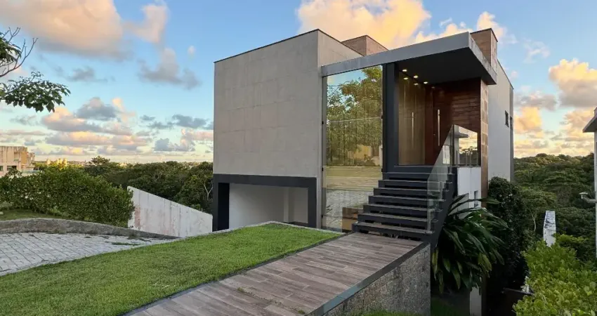 Casa a venda em alphaville litoral norte 2 com 3 quartos e mobiliada