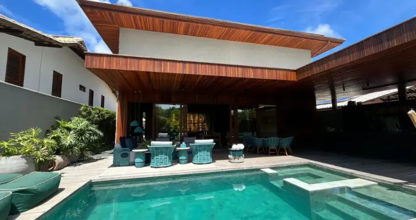 Casa a venda em praia do forte com 5 suites mobiliada no cond aldeia dos pescadores