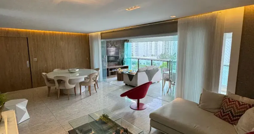 Apartamento a venda no le parc com 3 suites reformado vista clube e 165 m¹
