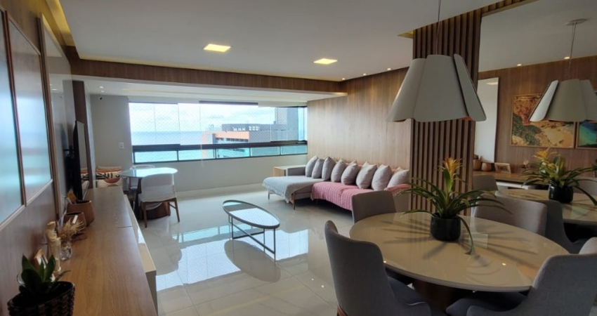 Apartamento a venda em armação com 3 quartos mobiliado e vista mar no serra do mar