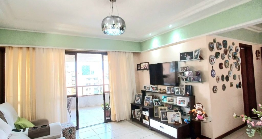 Apartamento  a venda no pituba ville com 3 quartos nascente e dependência