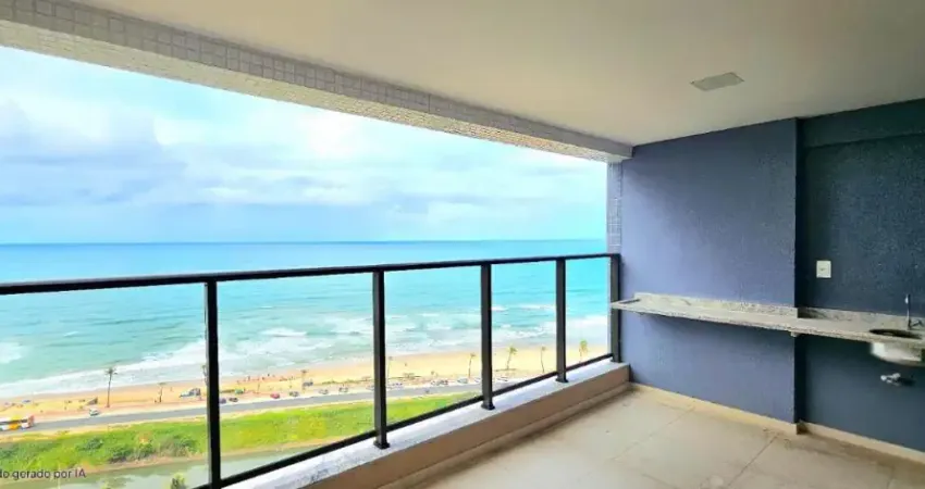 Apartamento a venda no ancoratto jaguaribe com 3 quartos vista mar e nascente