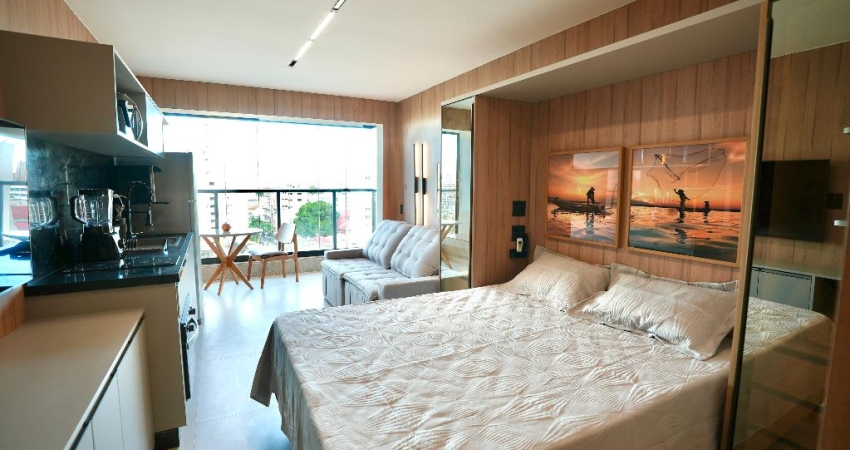 Apartamento para locação no corredor da vitoria 1 quarto e mobiliado