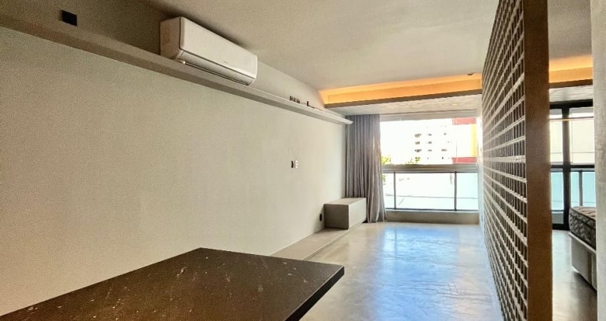 Apartamento para locação no caminho das árvores com 1 quarto na alameda flamboyants