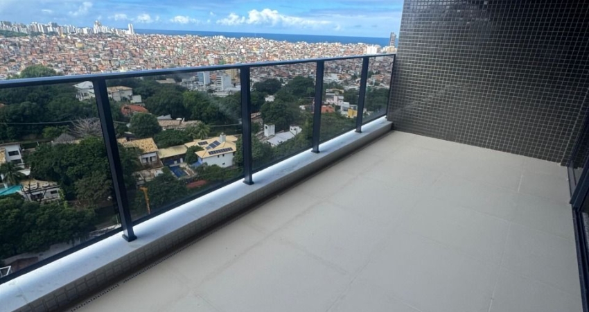 Apartamento a venda no bloom horto florestal com 3 suites vista mar e 3 vagas
