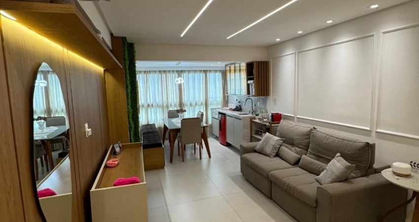 Apartamento para locação quarto e sala mobiliado e varanda gourmet no tribeca