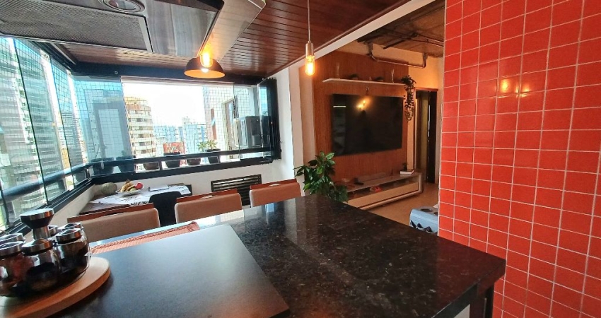 Apartamento a venda no pituba ville com 4 suítes nascente e vista mar