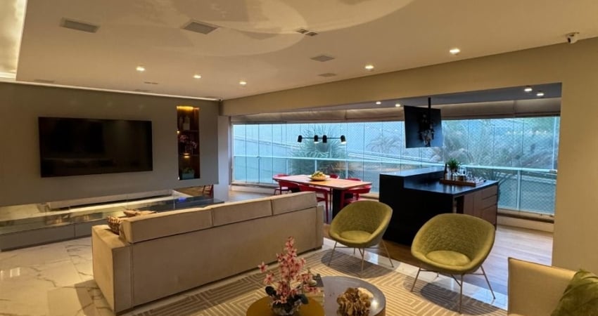 Apartamento a venda no hemisphere 360 com 4 quartos reformado e varandão