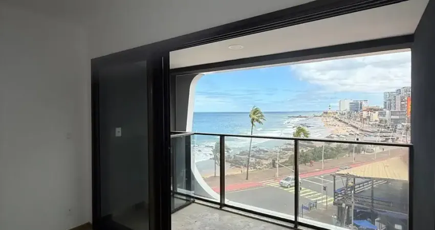 Apartamento a venda na barra 1 quarto vista mar no spot barra