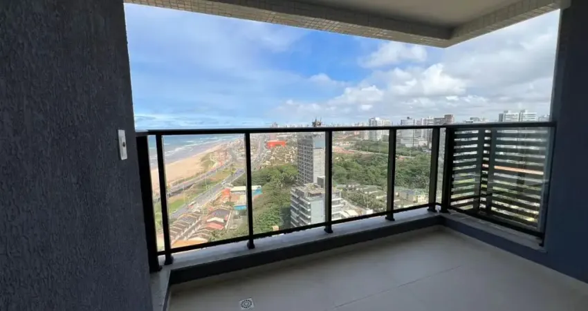 Apartamento a venda no ancoratto jaguaribe com 2 quartos vista mar e andar alto