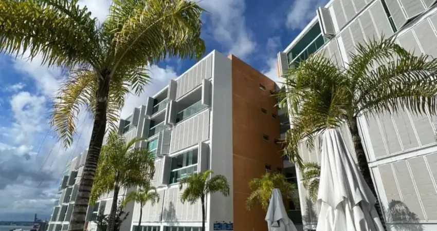 Apartamento a venda no cloc marina quarto e sala com vista mar