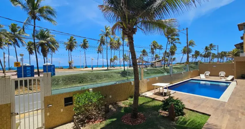 Apartamento a venda em stella maris quarto e sala em condomínio frente mar no inba maris