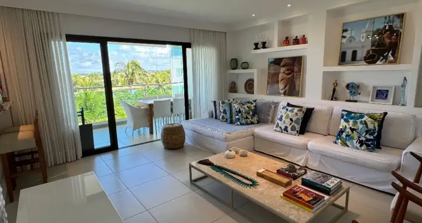 Apartamento a venda no iberostar praia do forte com 2 quartos vista mar no mediterraneo
