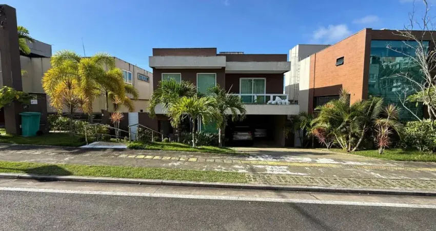 Casa a venda em alphaville 2 salvador com 5 suites mobiliada piscina e área gourmet