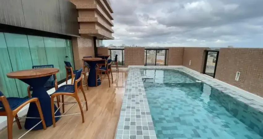 Cobertura a venda em alphaville 1 com 3 quartos mobiliada nascente e reformada