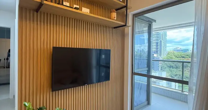 Apartamento a venda em ondina no beach class com 2 quartos e mobiliado