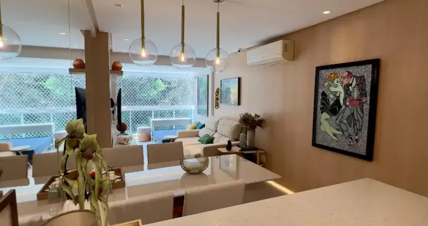 Apartamento a venda em alphaville 1 com 3 quartos reformado e 2 vagas