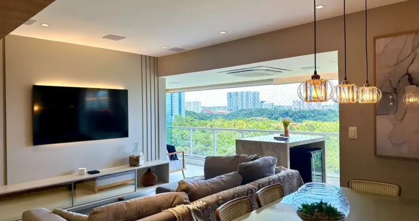 Apartamento a venda no platno greenville com 3 quartos reformado e varanda gourmet