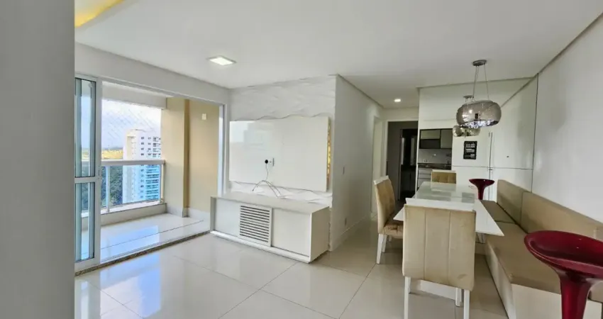 Apartamento a venda em alphaville 1 com 2 quartos varanda e armarios no alpha park