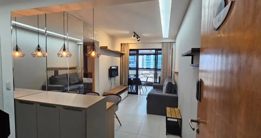 Apartamento a venda no salvador prime quarto e sala mobiliado no caminho das árvores