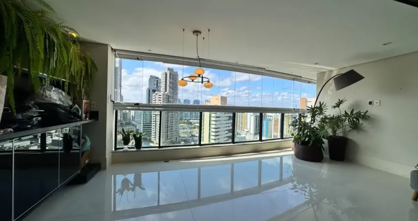 Apartamento a venda na pituba com 3 suites varanda gourmet e mobiliado