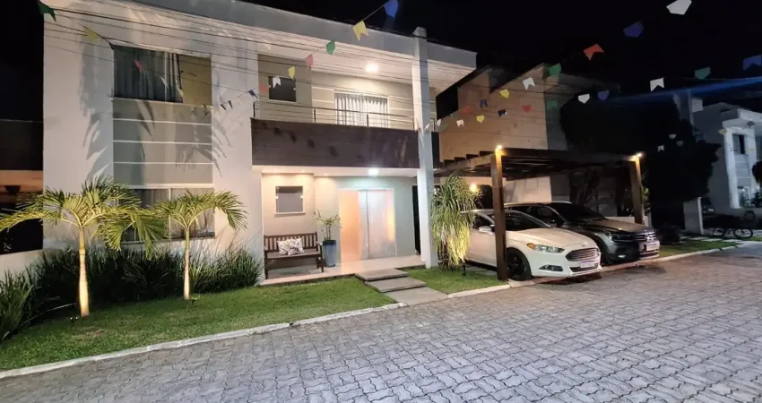 Casa a venda em buraquinho com 4 suites piscina e área gourmet em foz de joanes