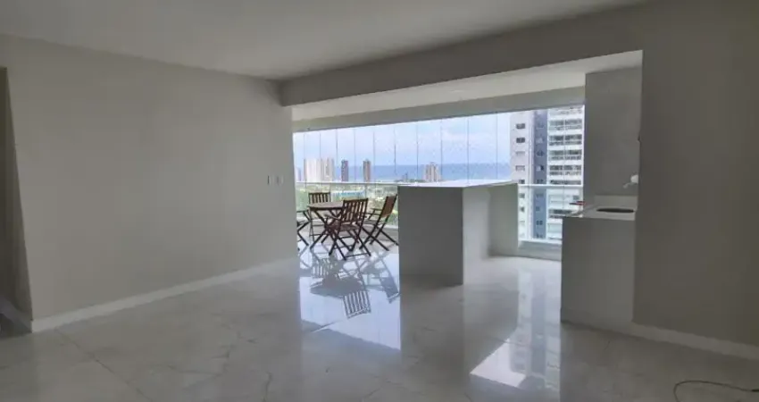 Apartamento a venda no platno greenvillle com 3 quartos vista mar e varanda gourmet em patamares