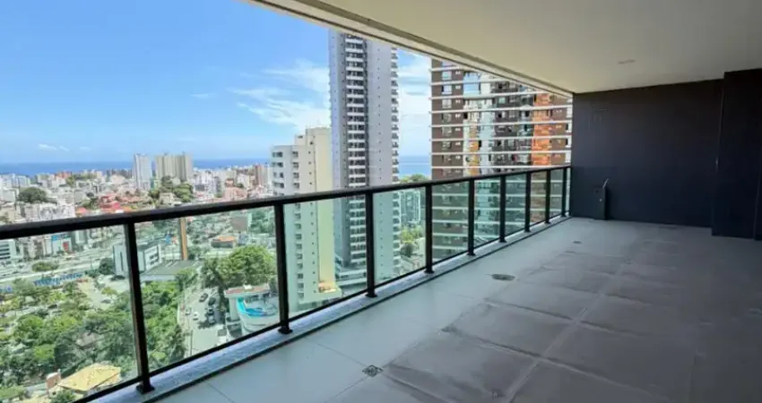Apartamento a venda no horto florestal com 3 suites vista mar e 4 vagas no monvert