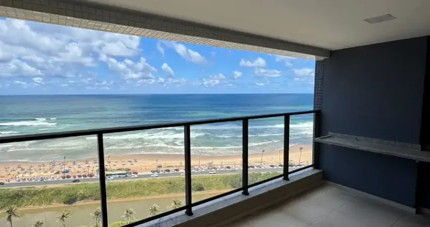 Apartamento a venda no ancoratto jaguaribe com 3 quartos com vista mar frontal