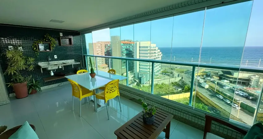 Apartamento a venda em armação com 3 quartos vista mar e varanda gourmet no paradise