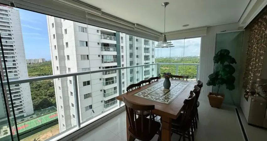 Apartamento a venda no atmos greenville com 3 quartos varanda gourmet e mobiliado