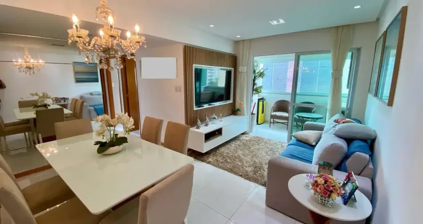 Apartamento a venda em armação com 3 quartos reformado varanda e 4 vagas